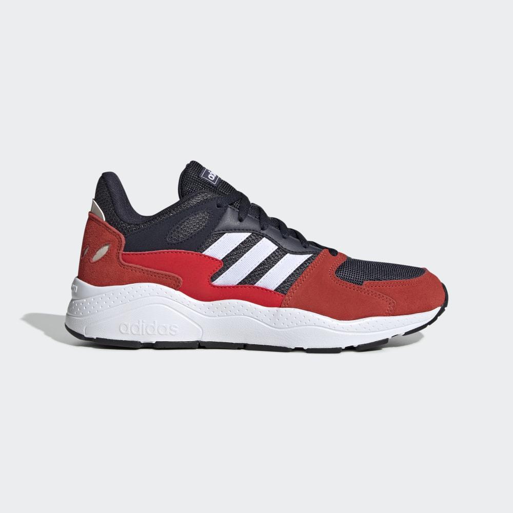 Adidas Men's Crazychaos Walking Shoes Blue/White/Red Ireland EF1051